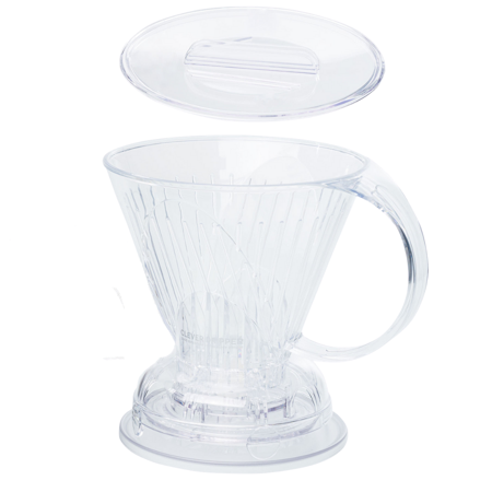 [c-70777.ccd#4 b] Handy Brew Clever Coffee Dripper With Filters  Large 500 ml
