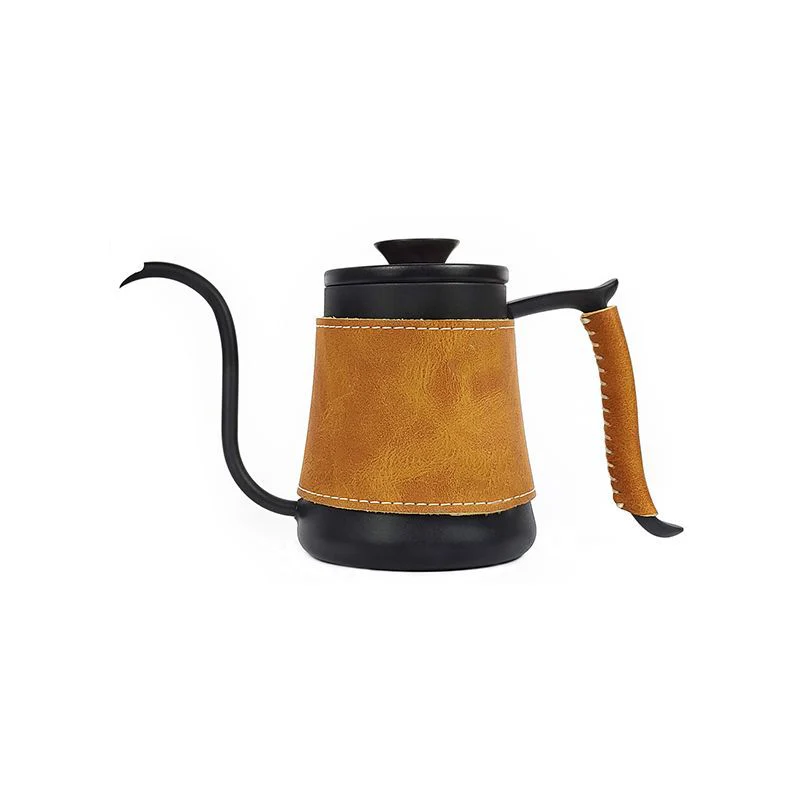 Kettle W.Leather 600ml (أسود)