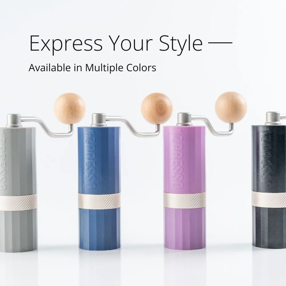 1Zpresso Q Air Manual Coffee Grinder (أسود)