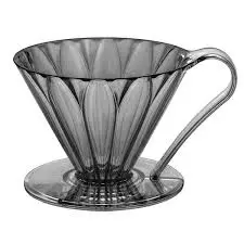 [TFD-1 CB] Tritan Cone Shaped Flower Dripper (01, Clear Black)