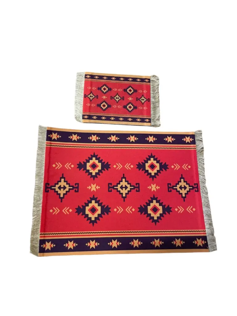 Bundle Server and Cup Rug Mat