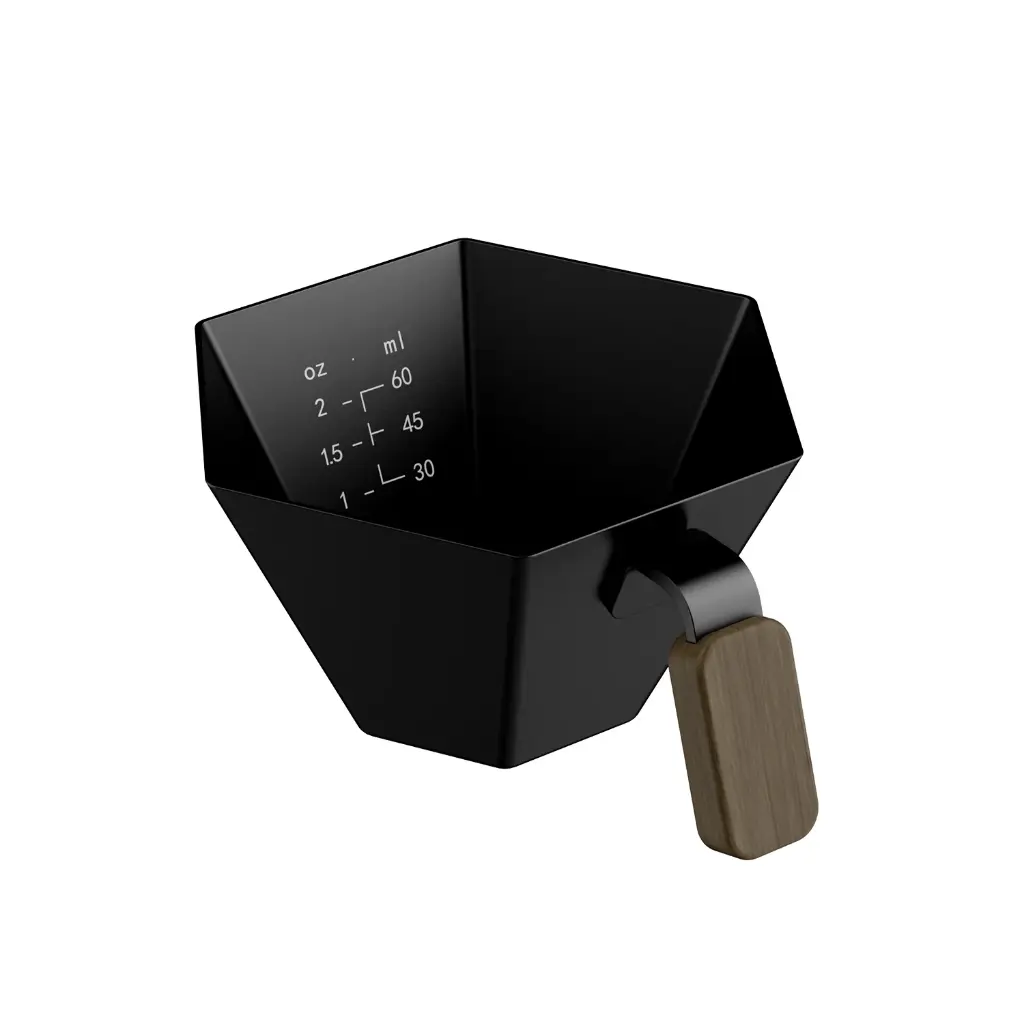 [G5775] MHW-3BOMBER Prism Measuring Cup 100 ml (أسود)