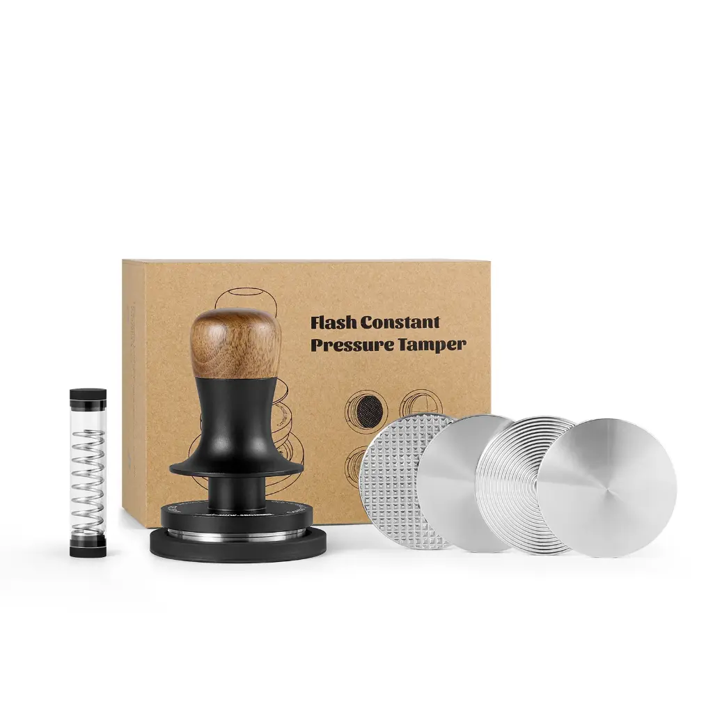 [T6175T] MHW-3BOMBER Flash Constant Pressure Espresso Tamper 2.0 Set