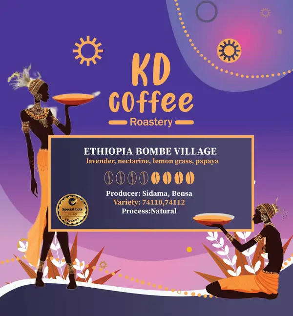 [kd-bombe250] Bombe - Ethiopia  250 gr