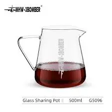 MHW-3BOMBER Elf Coffee Server 500 ml (Transparent)