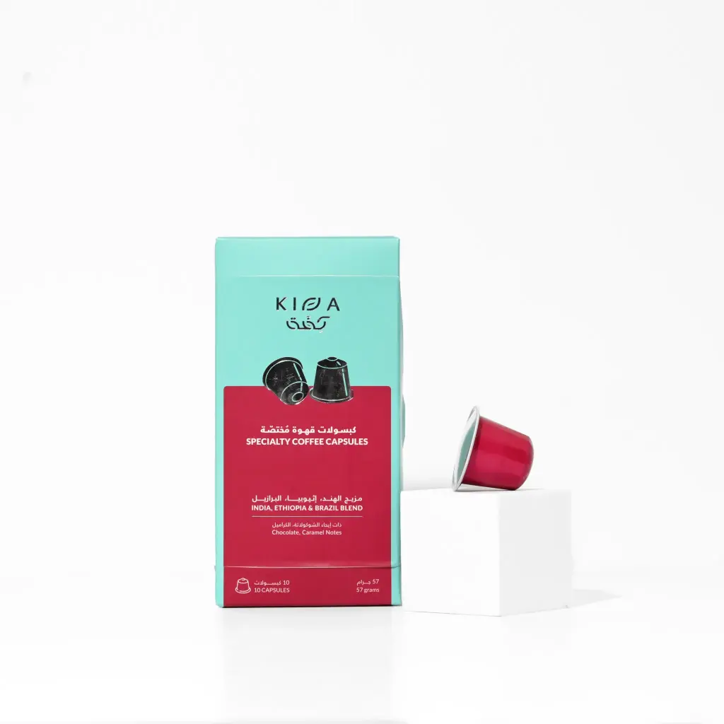 [kifa-capsulesEBI] Coffee Capsules – Ethiopian - Brazilian - Indian