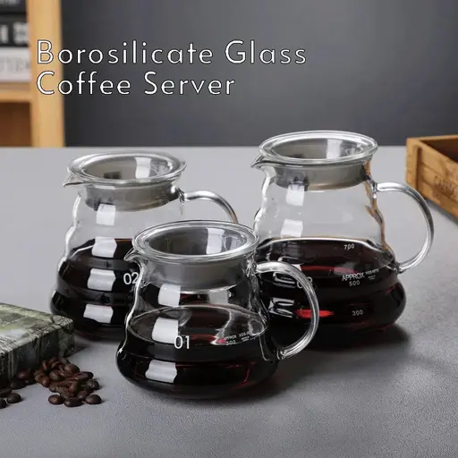 Glass Coffee Server W.lid